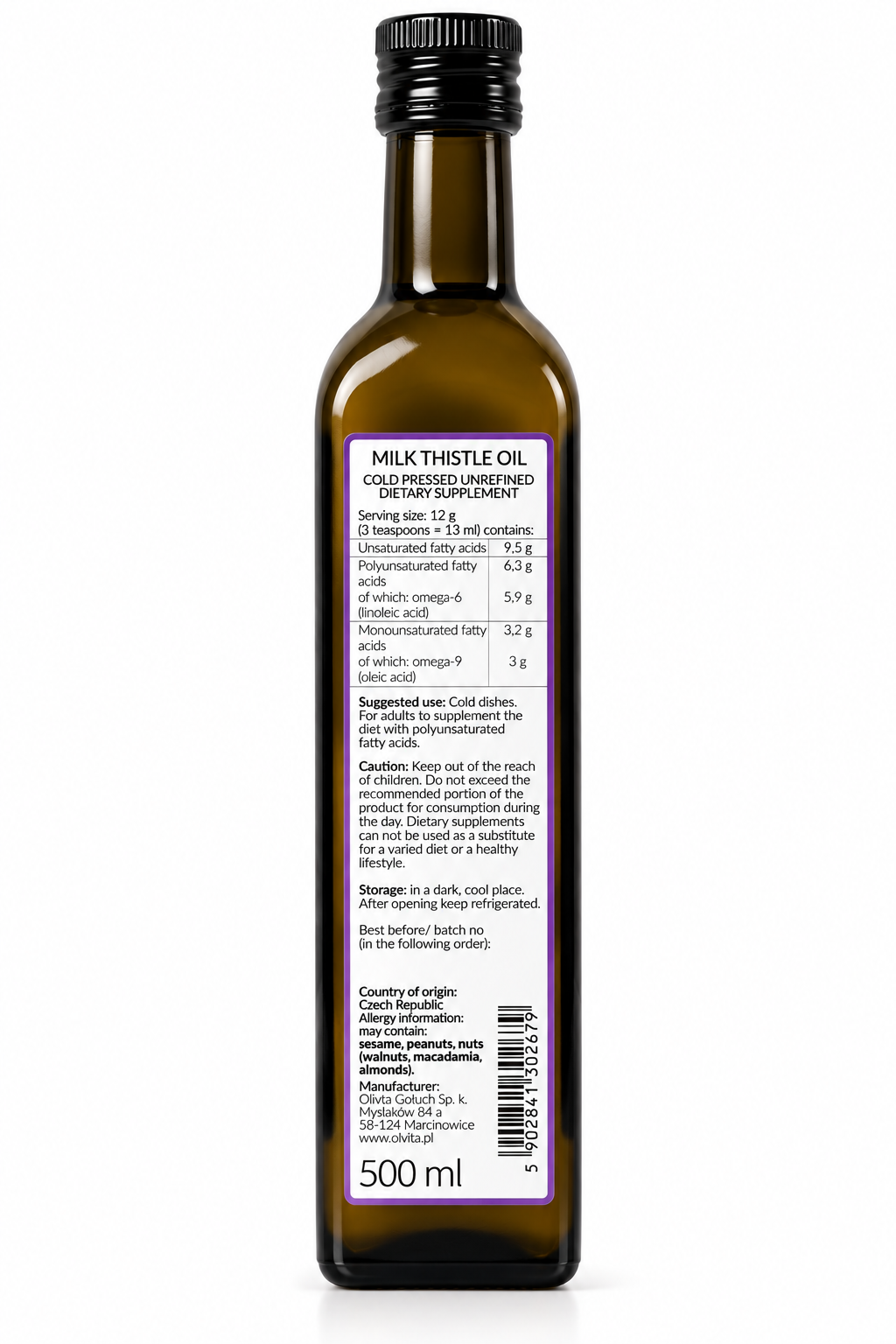 Milk Thistle Oil