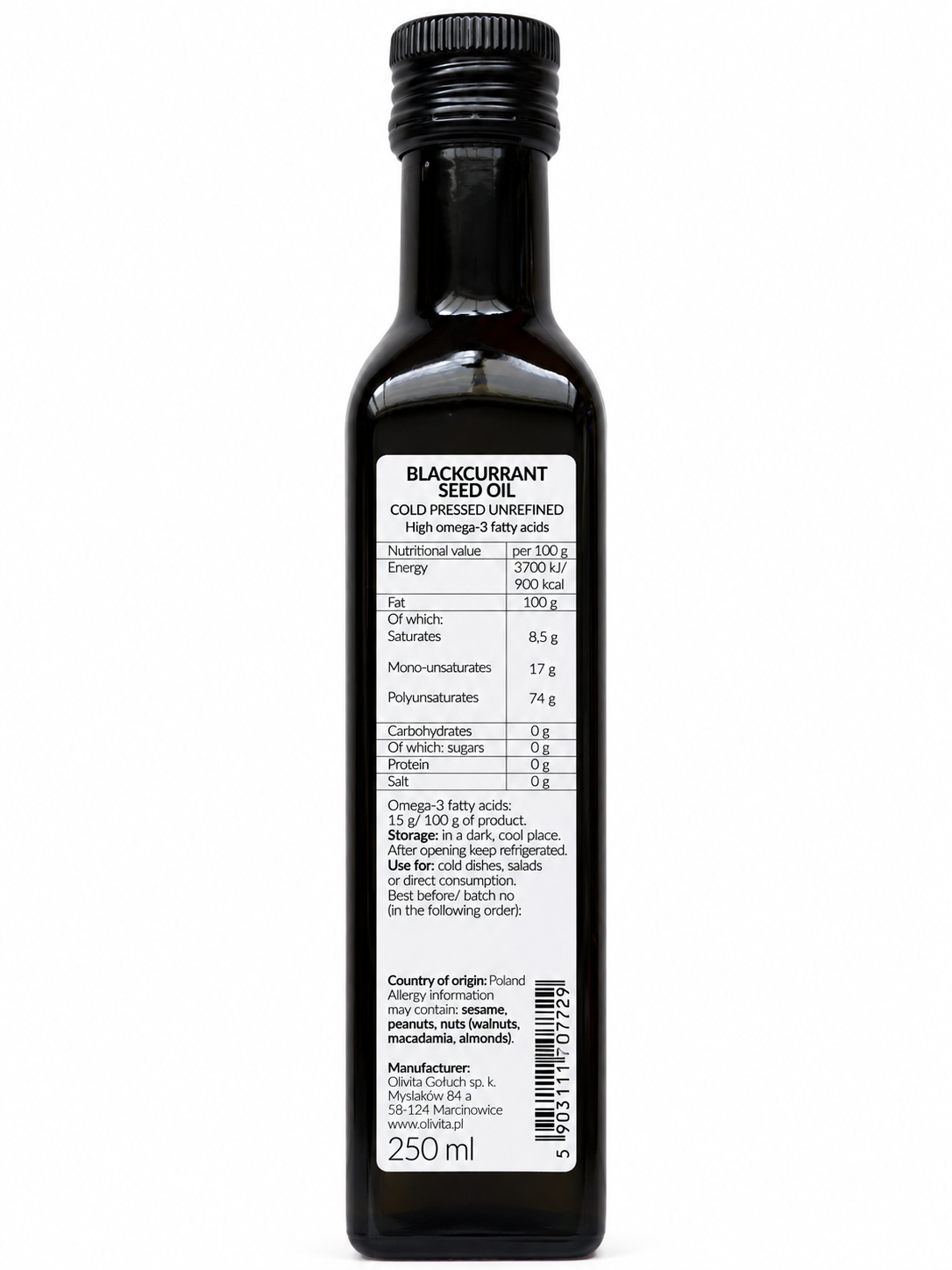 Blackcurrant Seed Oil