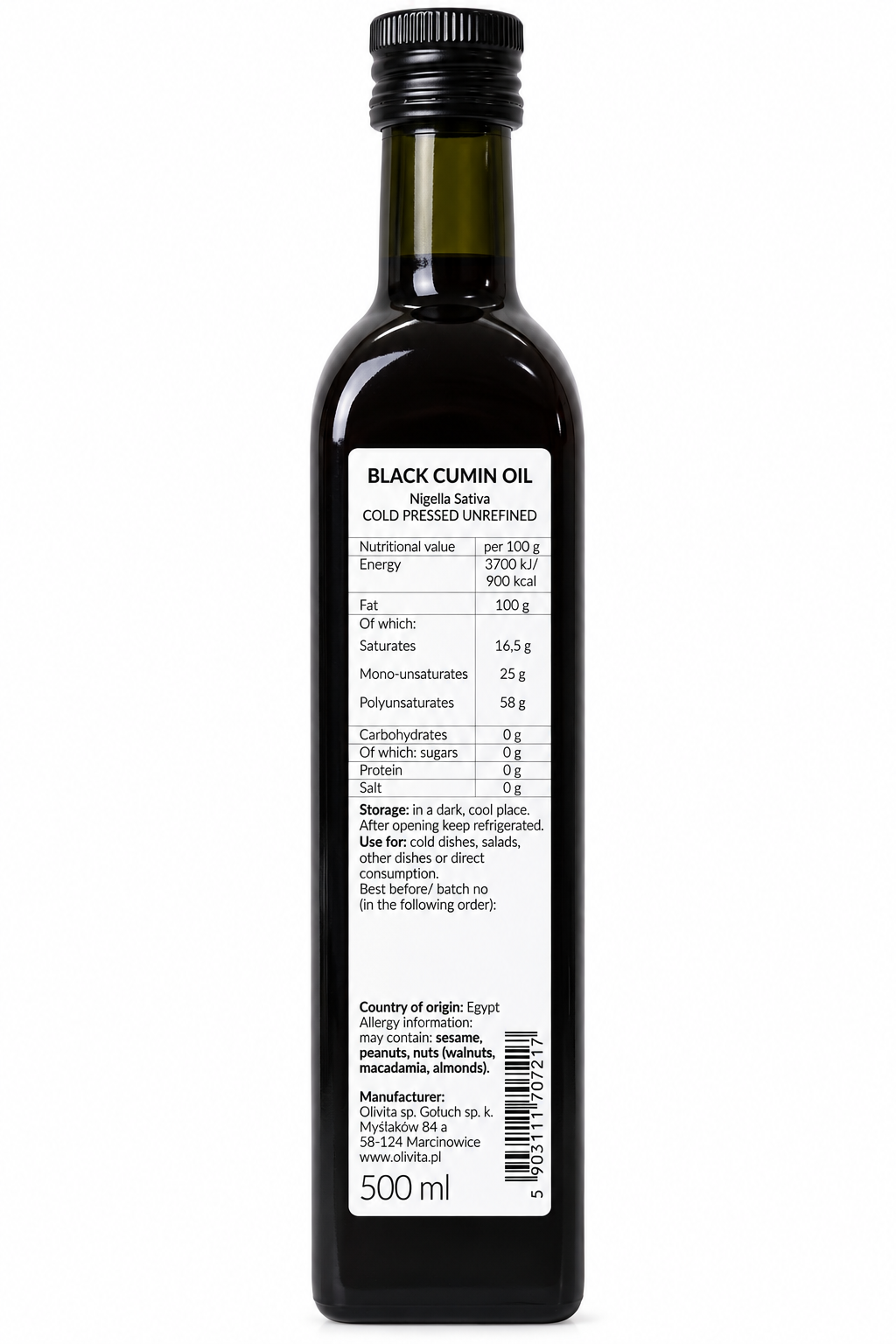 Black Cumin Oil